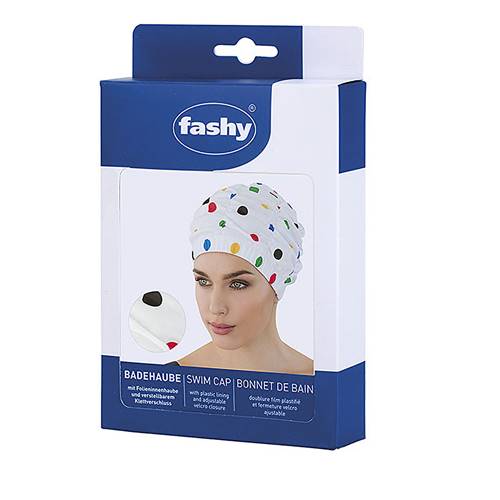 Bonnet De Bain Fashy - Anti-Fuite Et Confortable - Bleu Marine
