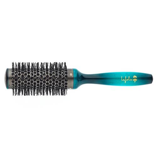 Brosse Ronde Céramique Centaure Thermo-chromatique - 15-25 Mm, Marron Et Noir, Neuve