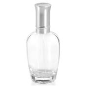 Vaporisateur en Verre Arrondi et Capuchon Argent - 100 ML