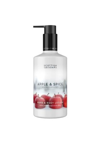 Lotion Pour Le Corps Et Les Mains Apple & Spice 300ml - Scottish Fine Soaps