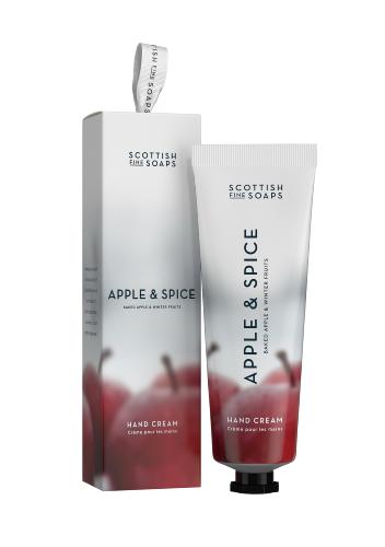 Crème Pour Les Mains Apple & Spice 75ml - Scottish Fine Soaps
