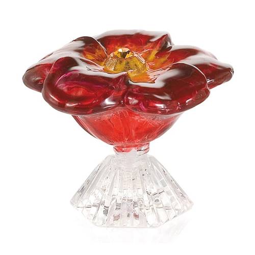 Miniature Flacon Fleur Strass