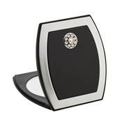 Miroir de Sac Carr Noir Strass - X3