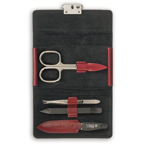 Trousse Manucure Diabolo Rouge - 4 Outils