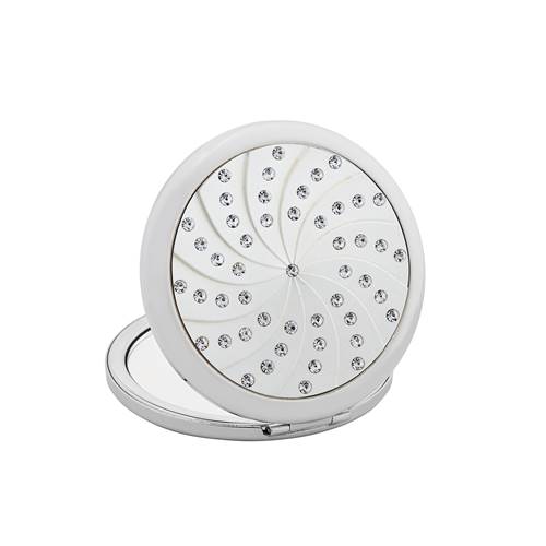 Miroir de Sac Argent Strass Galaxie - X2