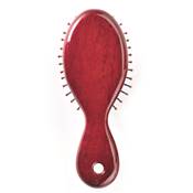 Brosse Pneumatique Ovale Rouge