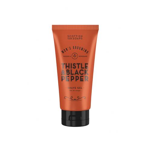 Gel A Raser Chardon Poivre Noir 150ml - Scottish Fine Soaps
