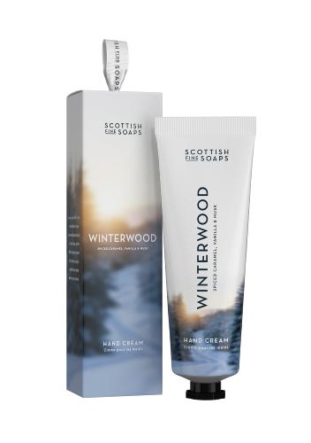 Crème Pour Les Mains Winterwood 75ml - Scottish Fine Soaps