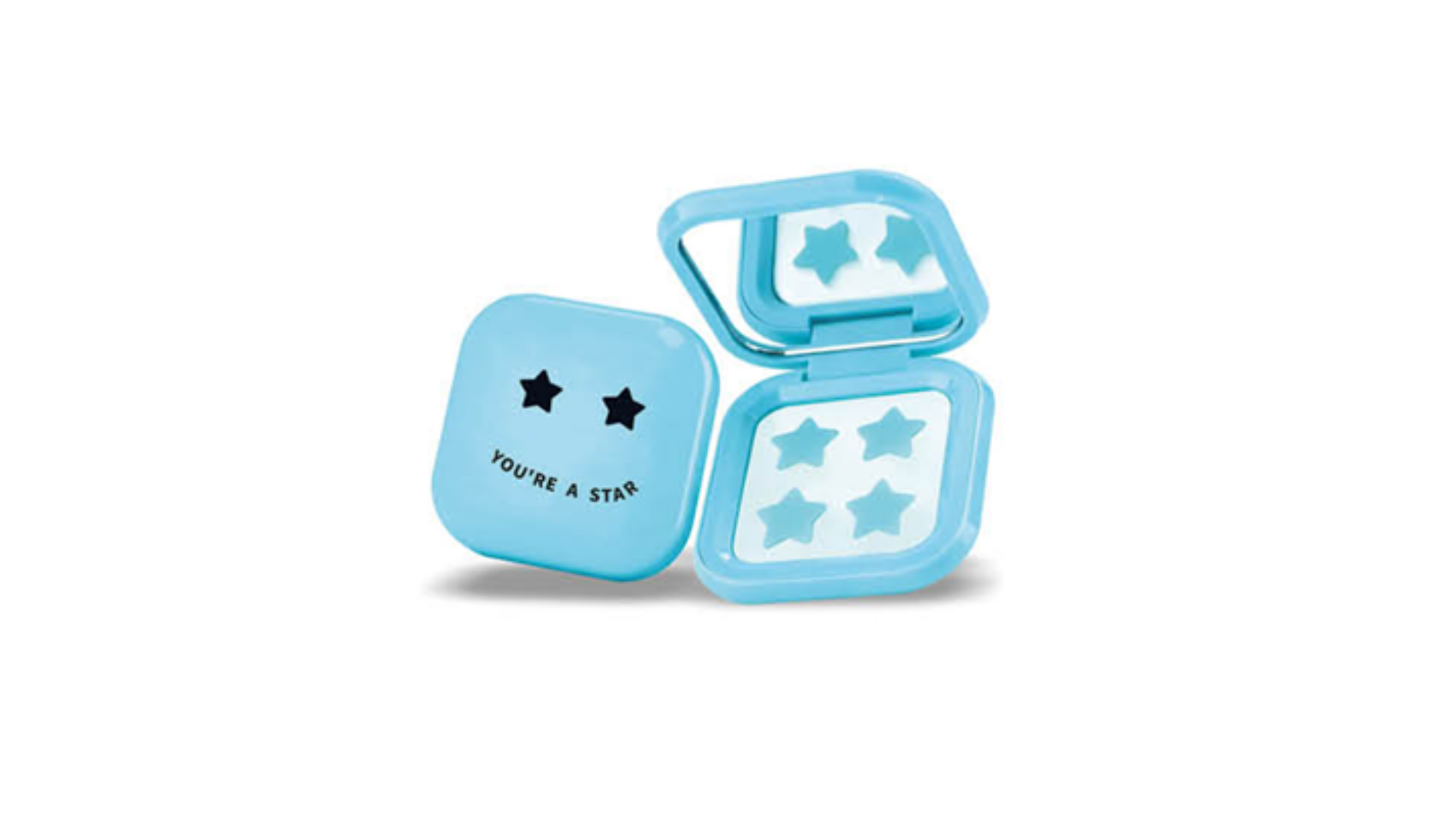 PATCHS ANTI-IMPERFECTIONS 32 UNITES AVEC ETUI MIROIR BLEU X12