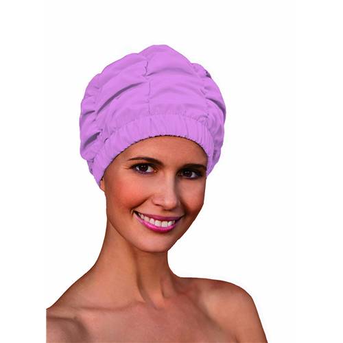 Bonnet de bain en silicone, bonnet de douche confortable pour
