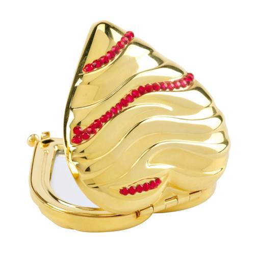Miroir de Sac Strass Coeur - X2