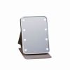 Miroir de Voyage Lumineux LED Rectangulaire - 6,4cm X 9,3 cm