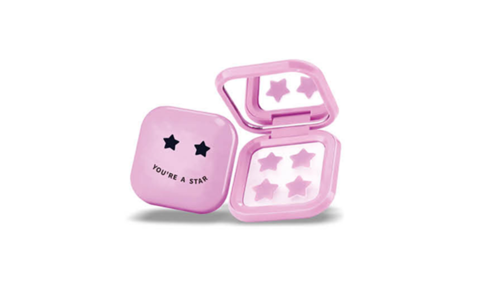 PATCHS ANTI-IMPERFECTIONS 32 UNITES AVEC ETUI MIROIR ROSE X12
