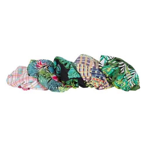 Bonnet de Douche à Motifs Colorés