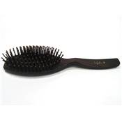 Brosse Imitation Acajou Pneumatique Picots-Boules - Grand Modle