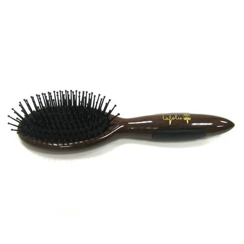 Brosse Pneumatique Acajou avec Picots-Boules
