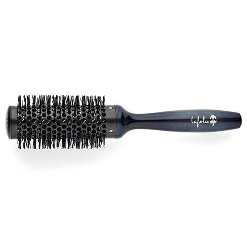 Brosse Ronde Bleue Céramique Bois - Ø55 MM