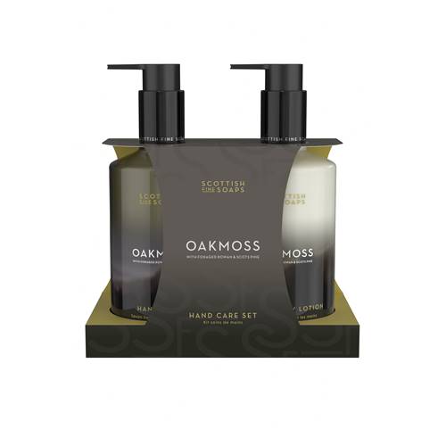 Set De Soins Pour Les Mains Oakmoss - Scottish Fine Soaps
