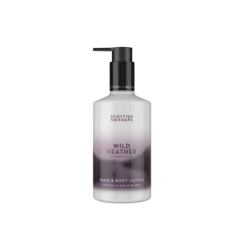 Lotion Pour Les Mains et Le Corps Wild Heather 300ml - Scottish Fine Soaps