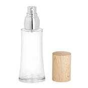 Vaporisateur verre avec Bouchon Bois Hêtre - 50 ML