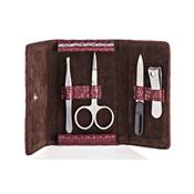 Trousse à Manucure 4 Pièces Rouge et Vernis