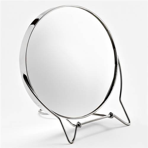 Miroir à Poser Rond Argent - X5
