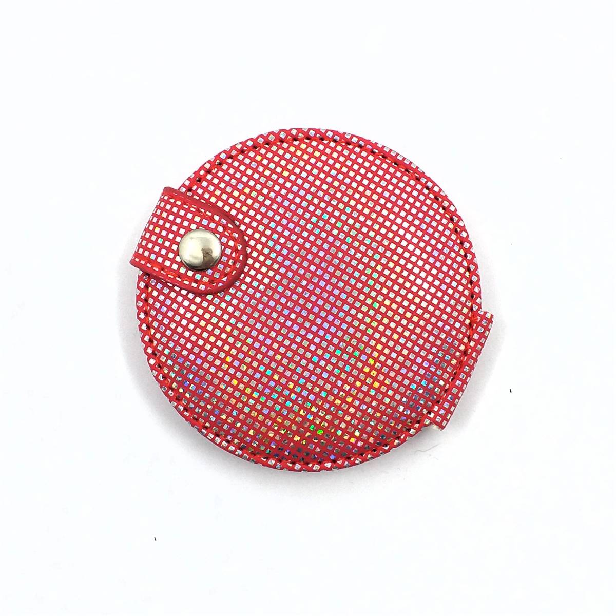 Miroir De Sac Sanodiane Double Face - Grossissant, Cadre Doré Brillant 7cm - Neuf Sous Blister