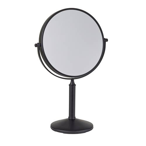 Miroir sur Pied Noir Mat - X 12