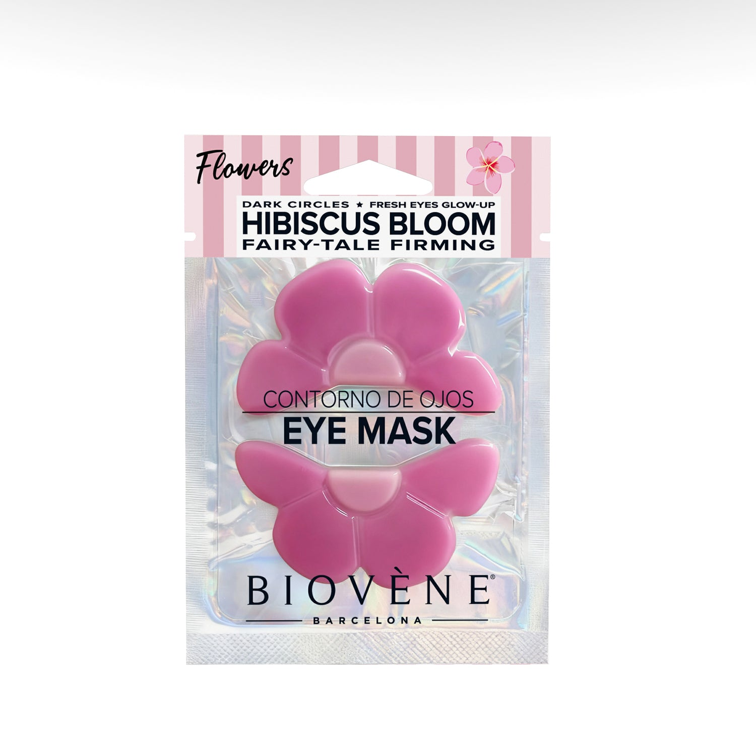 MASQUE POUR LES YEUX AVEC SERUM FLEUR HIBISCUS BLOOM