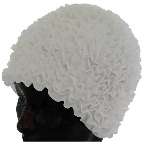 Bonnet de Bain Pétales Blanc