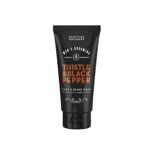 Crème Lavante Visage Chardon Poivre Noir 150ml - Scottish Fine Soaps