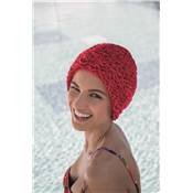 Bonnet de Bain Pétales Turquoise