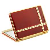 Miroir de Sac Rectangle Dcor et Strass - X2