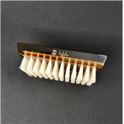 Brosse à Ongles Écaille Soies Blanches - Lafolie
