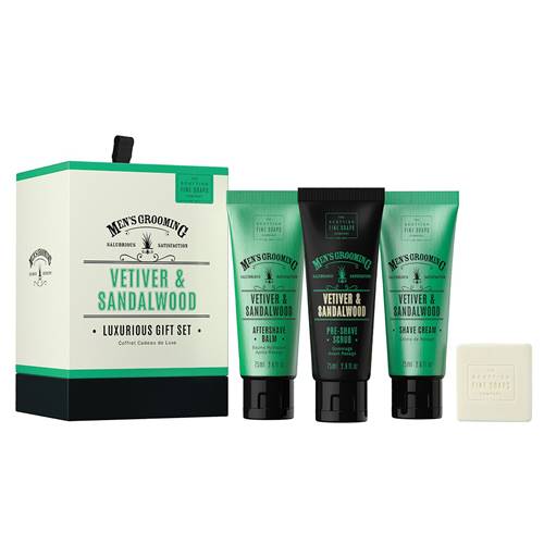 Coffret Cadeau de Luxe - Vétiver & Bois de Santal