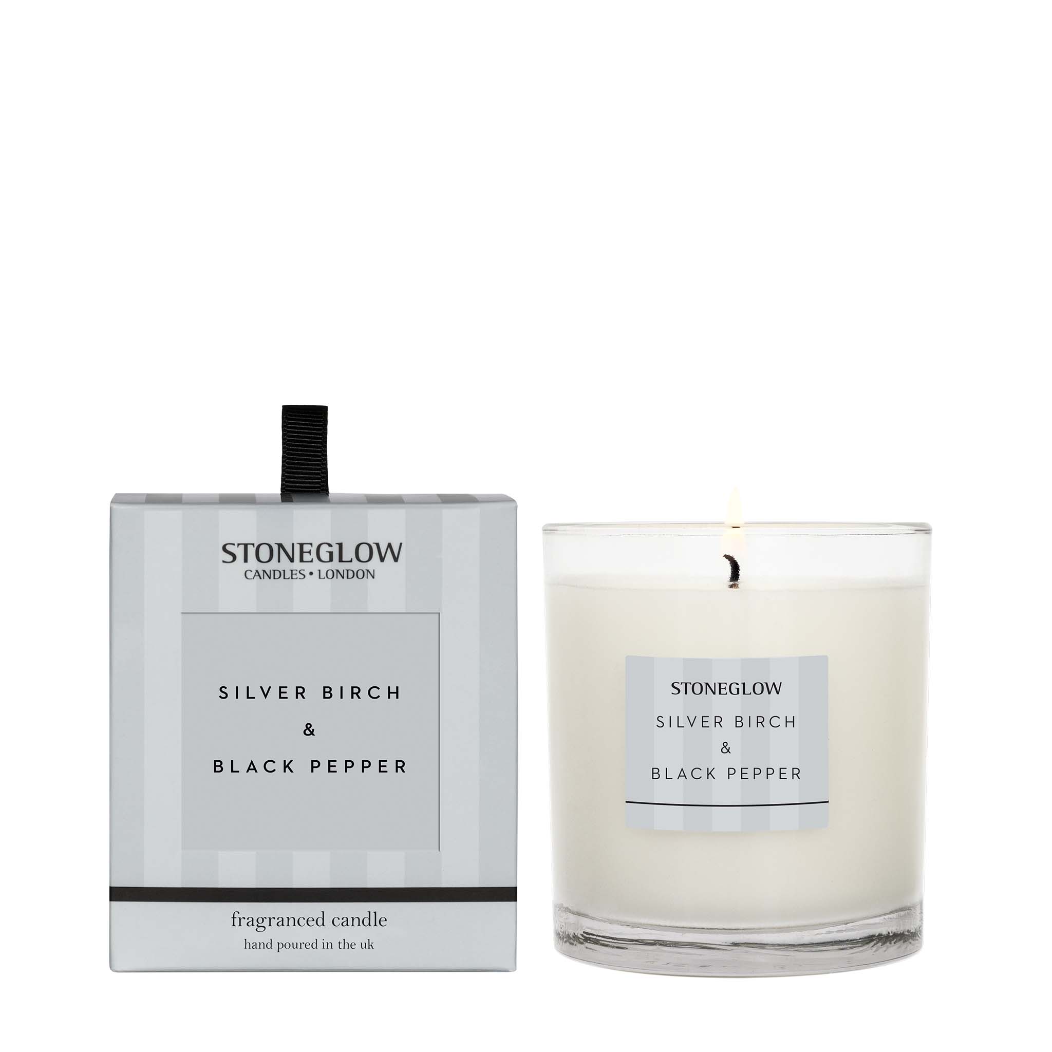 Bougie Parfumée Modern Classics – Bouleau argenté & Poivre noir