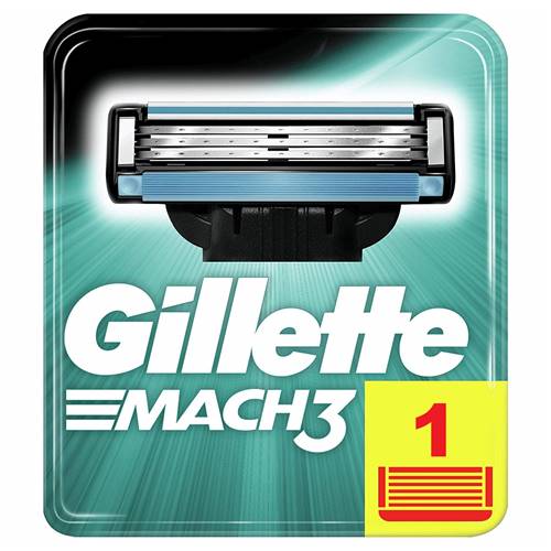 Tête de Rasoir Gillette MACH III - 3 Lames