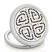 Miroir de Sac Rond Strass Diamant - X2