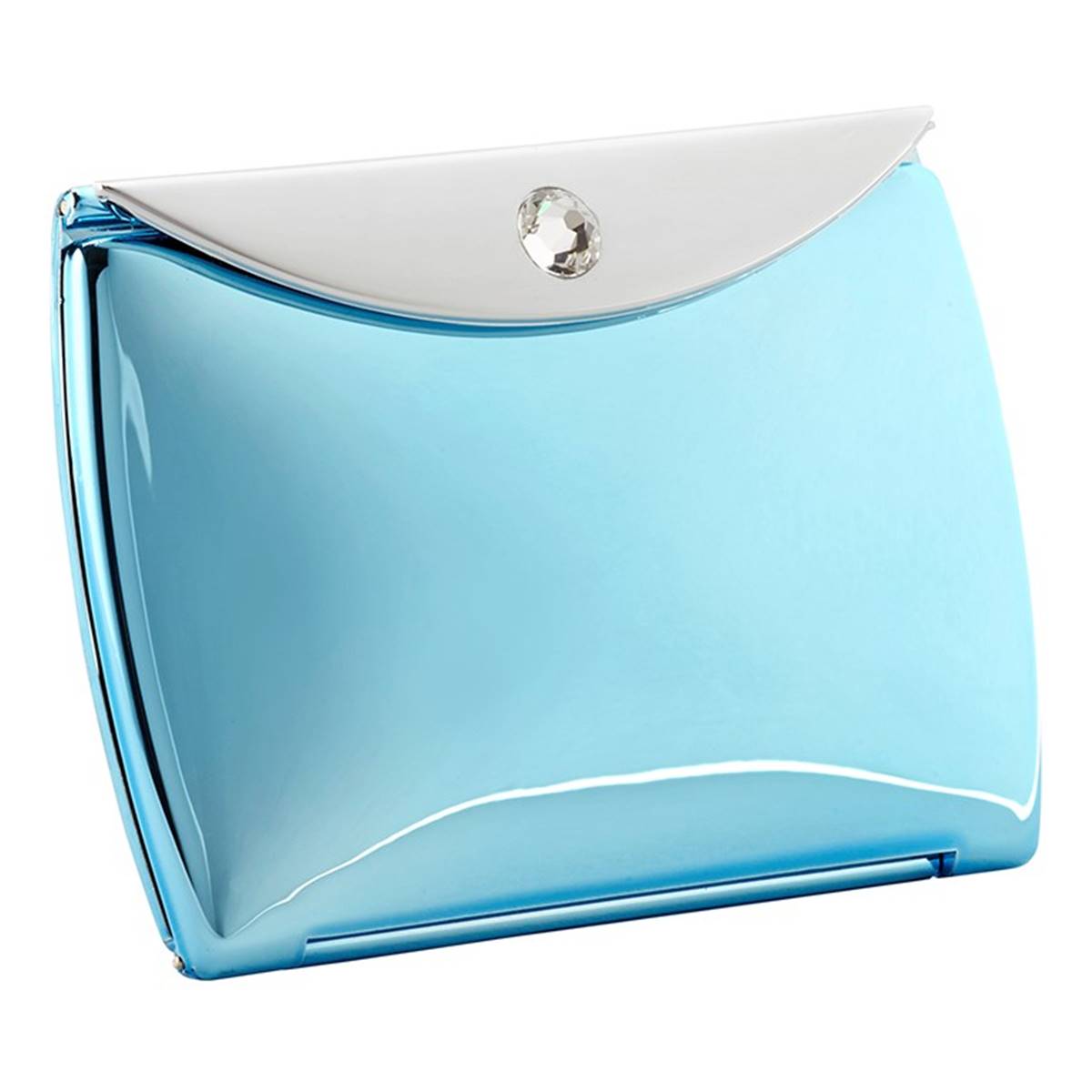 Miroir De Sac 2 Faces Lancôme - Pochette Velours, Parfait état, Dimensions 7x7x1 Cm