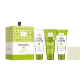COFFRET CADEAU DE LUXE CITRUS VERBENA X4