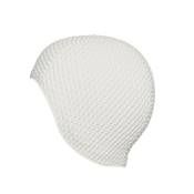Bonnet de Bain en Caoutchouc Blanc