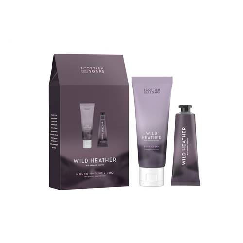 Coffret Soin Des Mains Wild Heather - Scottish Fine Soaps