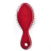 Brosse Pneumatique Ovale Rouge