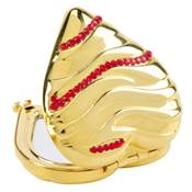 Miroir de Sac Strass Coeur - X2