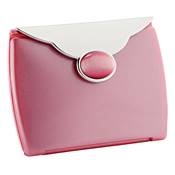 Miroir de Sac Enveloppe Perle Rose - X3