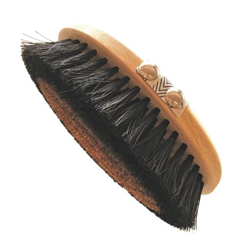 Brosse Bio Crin de Cheval et Bronze