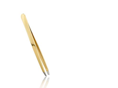 RUBIS PINCE A EPILER EN BIAIS SHINY GOLD