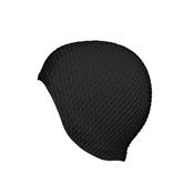 Bonnet de Bain en Caoutchouc Noir