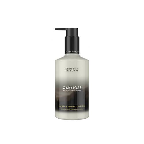Lotion Pour Les Mains et Le Corps Oakmoss 300ml - Scottish Fine Soaps