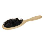 Brosse Pneumatique en Bois de Hêtre et Pur Sanglier